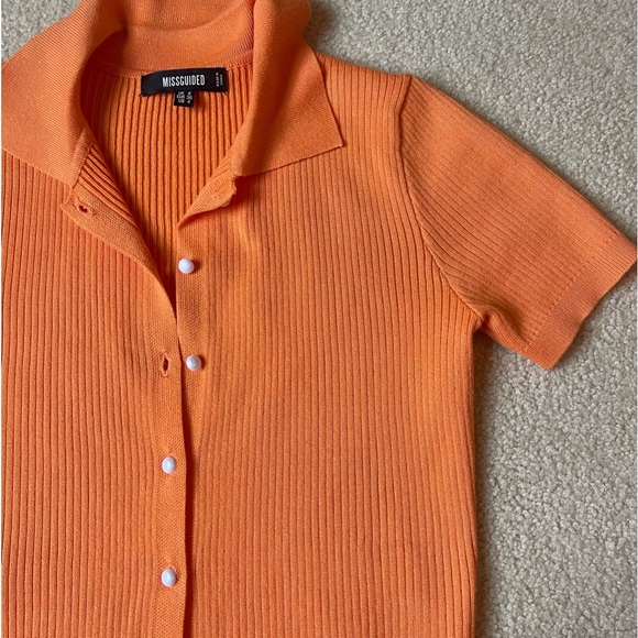 Missguided orange top - Picture 3 of 4